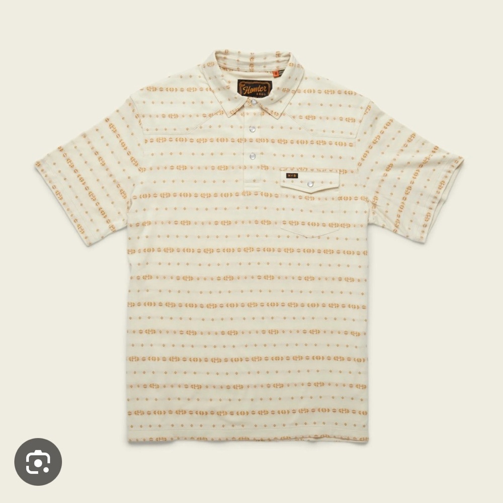 Howler Brothers Ranchero Jacquard Polo Shirt
